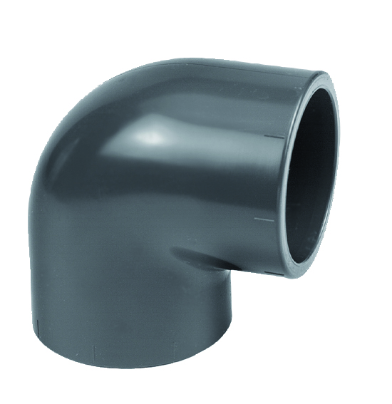 PVC knie 90° 50x50mm 16bar