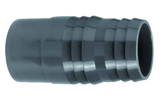 PVC tules lijmverbinding 16 bar 16 mm lijm x 18 x 16 mm tule