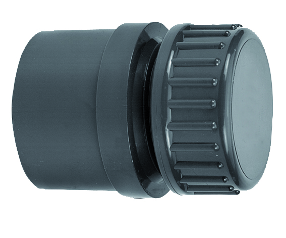 Aftapset (eindset) Ø 32 x schroefdop 1”