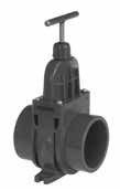 Schuifafsluiter Ø 63 mm 2 bar