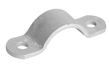 Halve kapbeugel strip 40 x 6 mm Ø 48 mm th.vz.