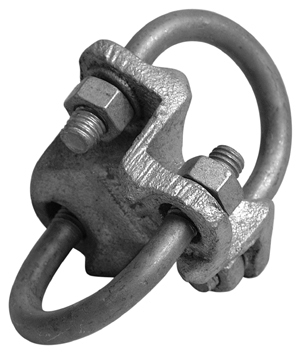 Gegoten kruisklem TG45 2" x 2" th.vz.