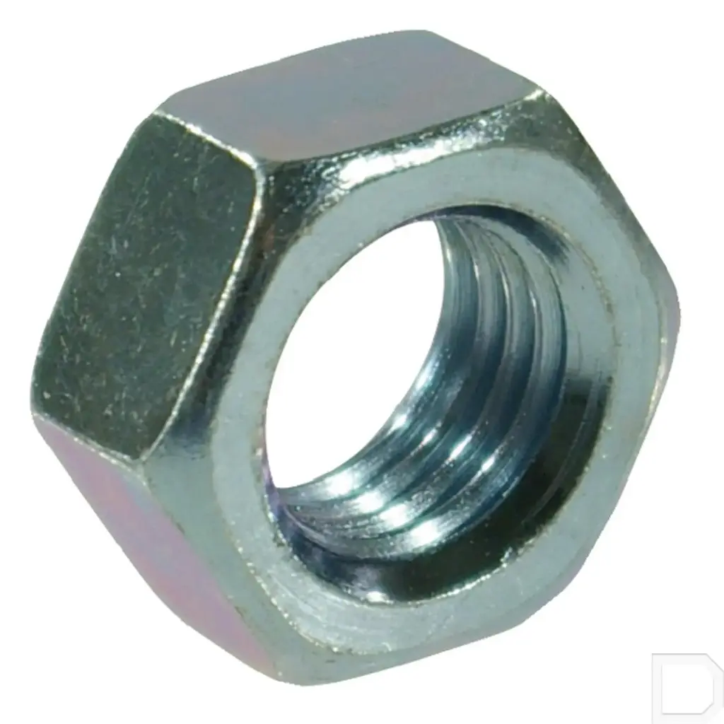 Moer M12x1.5 klasse10 verzinkt DIN934