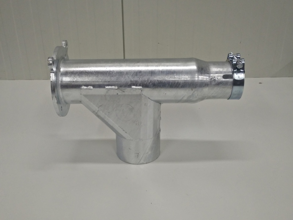 Kop van de spiraal Ø 80 mm (excl. motoras en motorreductor)