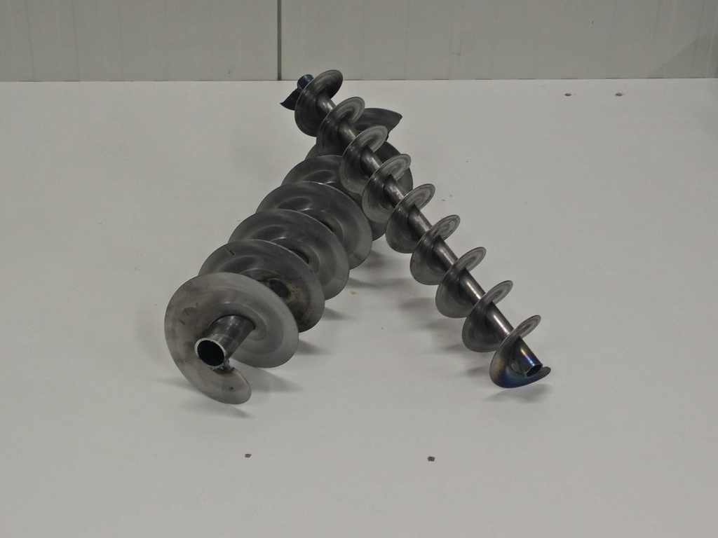 Beginspoed Ø 135 x 70 mm 50 cm lang t.b.v. transportschroef Ø 150 mm