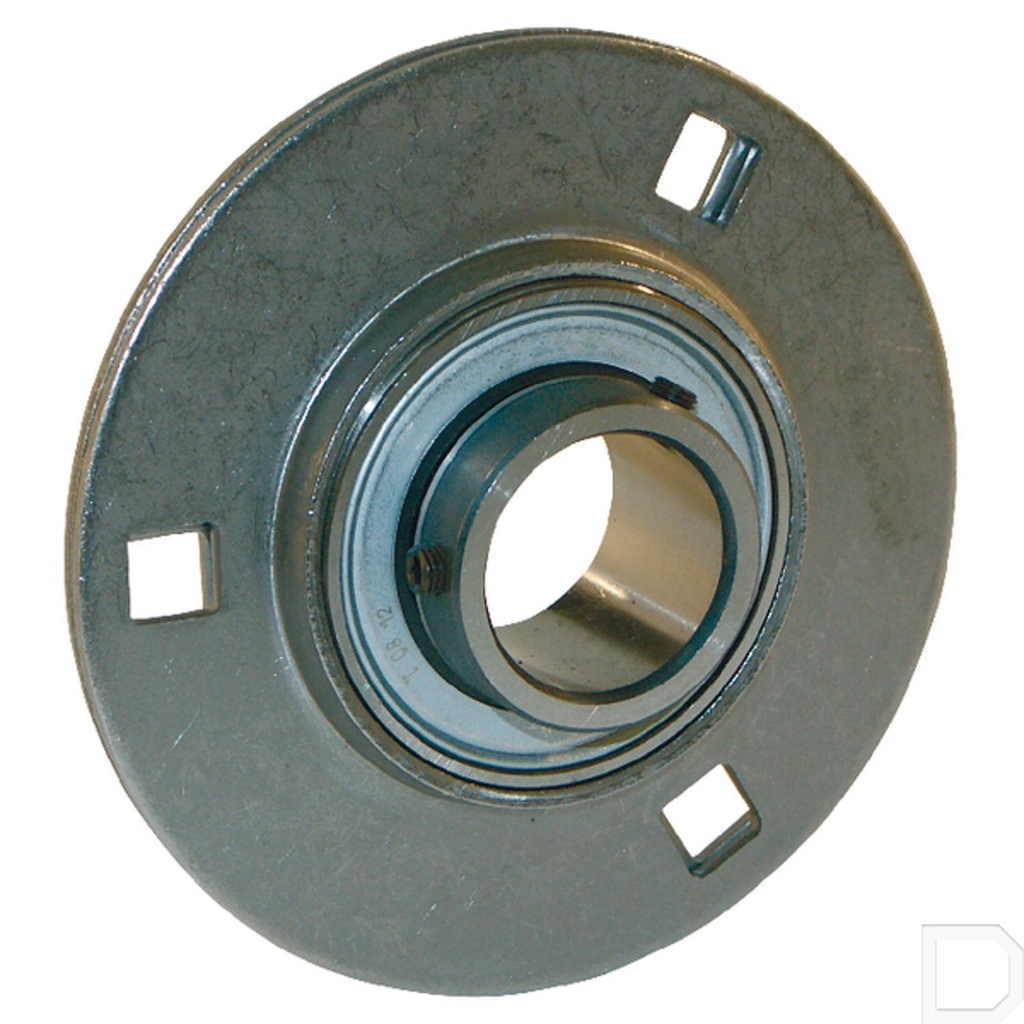 Lagerblok Ø 20 mm t.b.v transportschroef Ø 102 mm