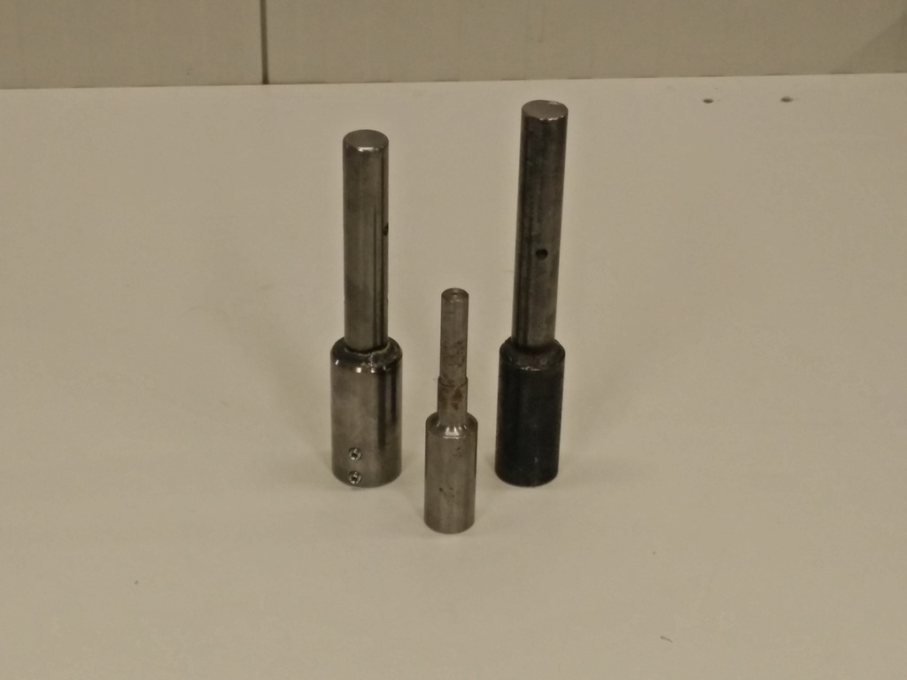 Motoras met gat 28 t.b.v. transportschroef Ø 150 mm