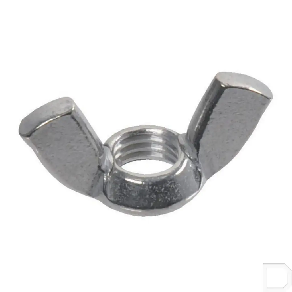 Vleugelmoer M16 RVS A2 AM DIN315  