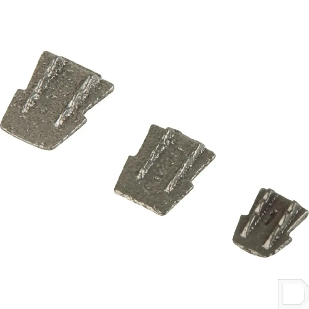 Hamerwig nr. 4, 4ah en 5, set van 3 stuks