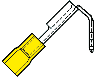 Aderdoorverbinder rond/vlak VLAKSTEKHULS SP4607FLH DS100
