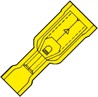 Aderdoorverbinder rond/vlak Rondstekerhuls SP4605HO 100st.