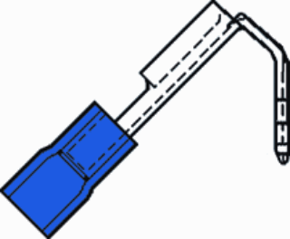 Aderdoorverbinder rond/vlak VLAKSTEKHULS SP2507FLH DS100