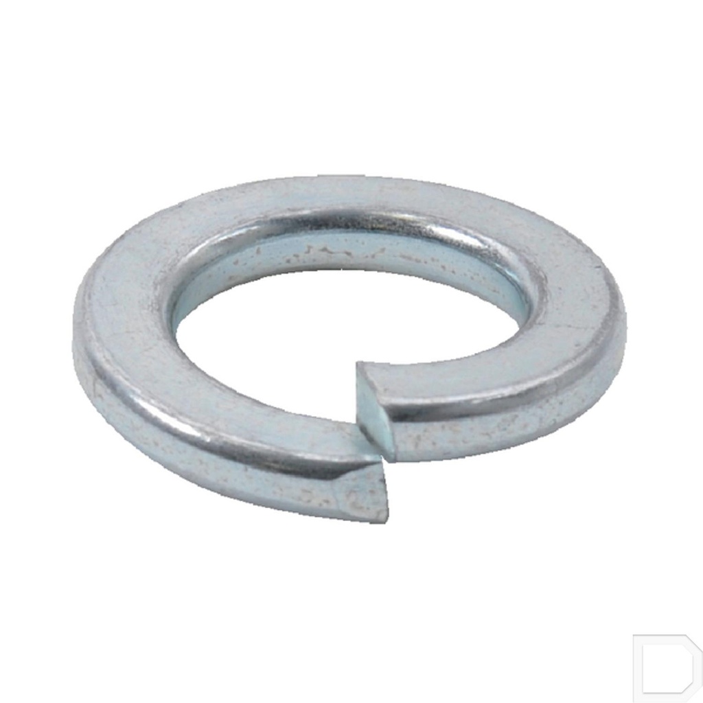 Vlakke Veerring M14 RVS-A2 