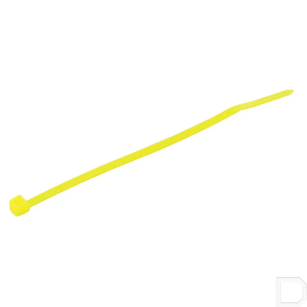 Kabelbinder (tyraps) 3,6 x 200 mm geel 100stuks