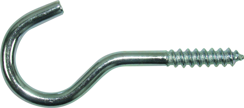 Schroefhaak 25mm verzinkt 