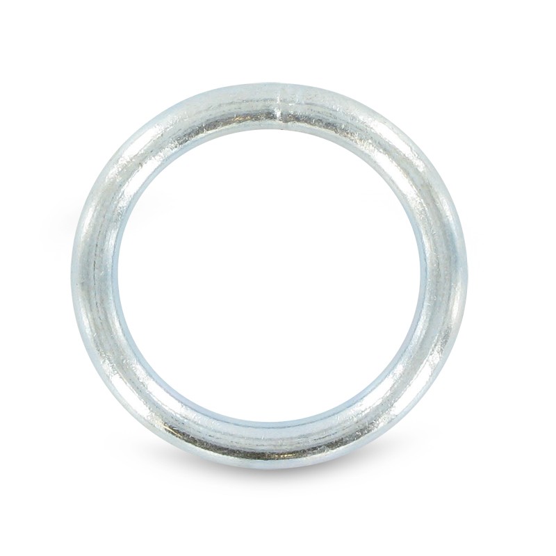 Gelaste ring 8x80mm verz. 