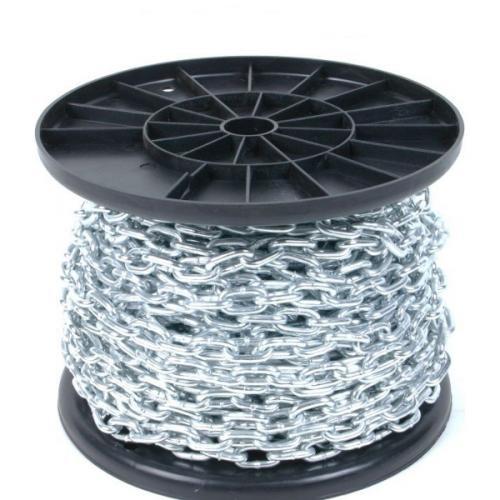 Voetketting 4 mm rol 58 m verzinkt