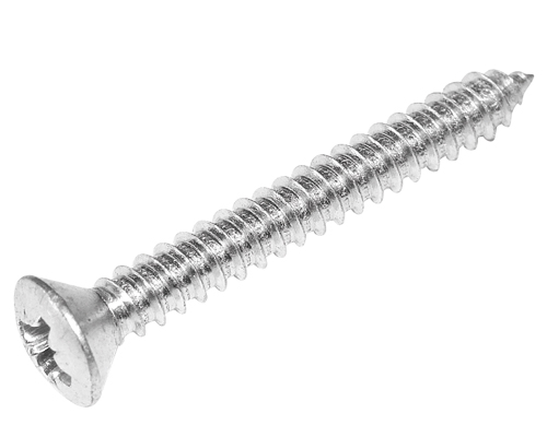 Zelftappende plaatschroef met bolkop en philips kruisgleuf 2.9x13 RVS A2 DIN7983C