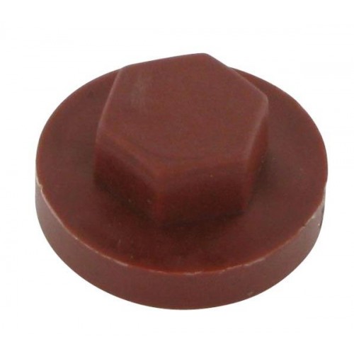 Afdekkap RAL 8012 sleutelwijdte 3/8"