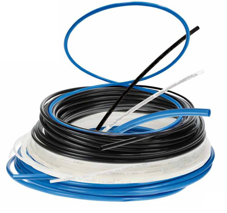 MW PE Slang zwart  6x4 mm