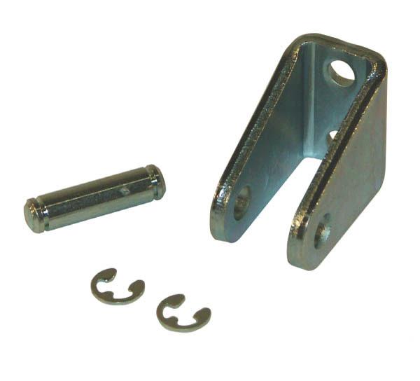 MW achterscharnier BC 20/25  contrascharnier tbv ISO 6432 cilinders