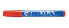 Permanent marker Rood