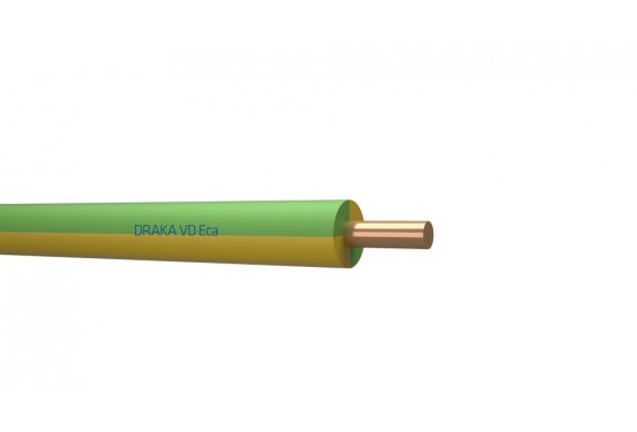 Installatiedraad DRAK VD750 2.5 GROEN/GL RI100