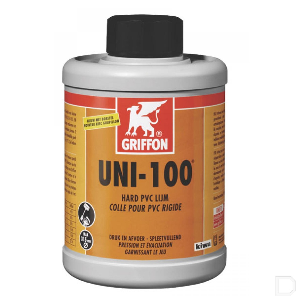 PVC lijm UNI100 KIWA KOMO 1L