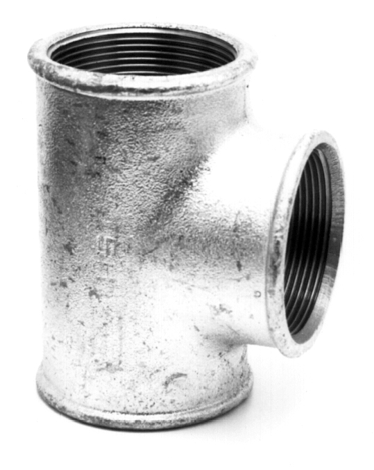 T-stuk 90° ¾"x¾"x½" 3xbin