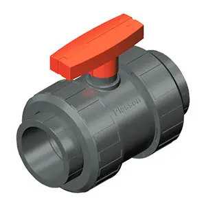 PVC Kogelkraan Ø 16 mm met lijmmof EPDM