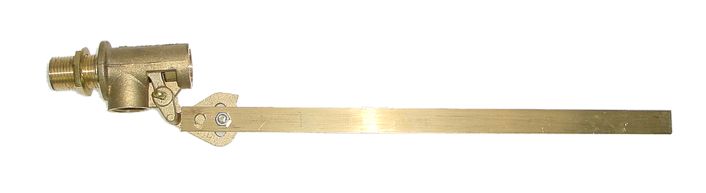 Messing Vlotterkraan ½" excl. bal