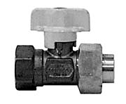 Gaskogelkraan ½" x 15 mm