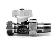 Gaskogelkraan ½" x 22 mm