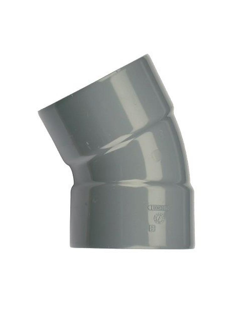 PVC Bocht Ø 110 mm 30° 2 x lijm/mof 