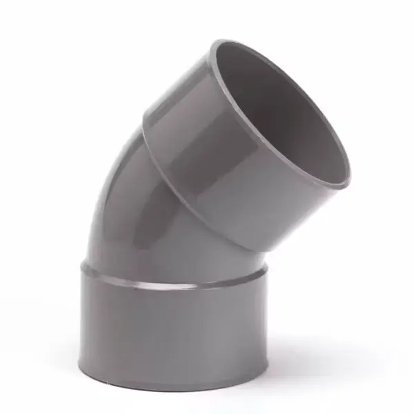  Schuiffitting Bocht PVC Ø 125 mm 45° mof/mof