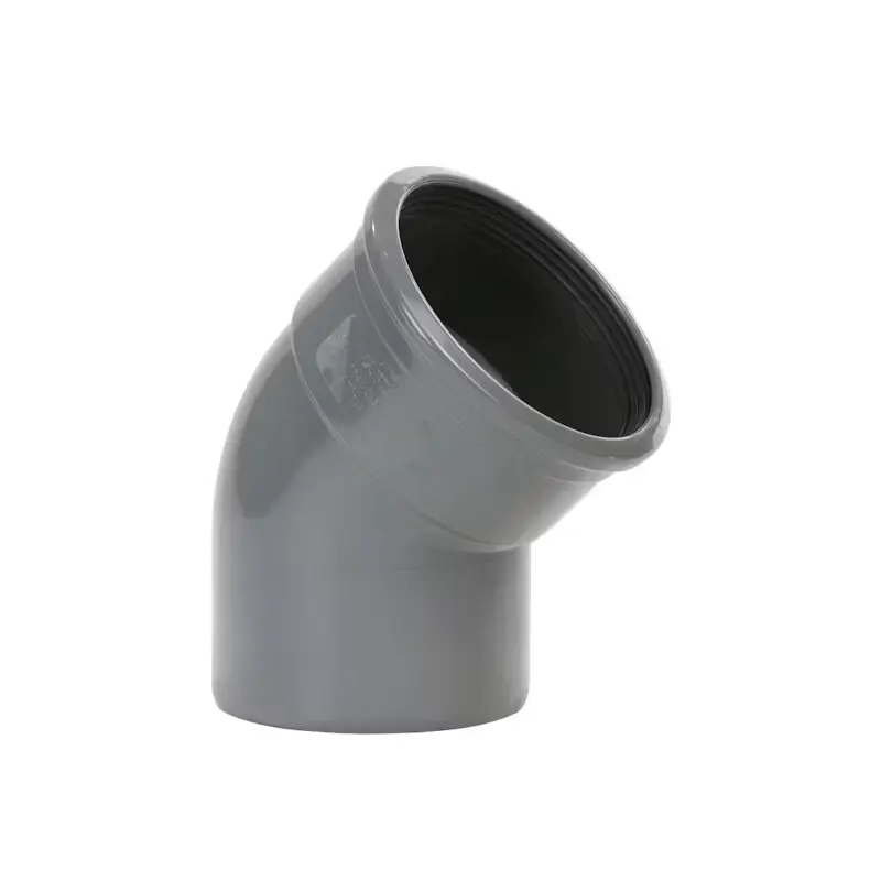 Schuiffitting Bocht PVC Ø 160 mm 45° mof/spie