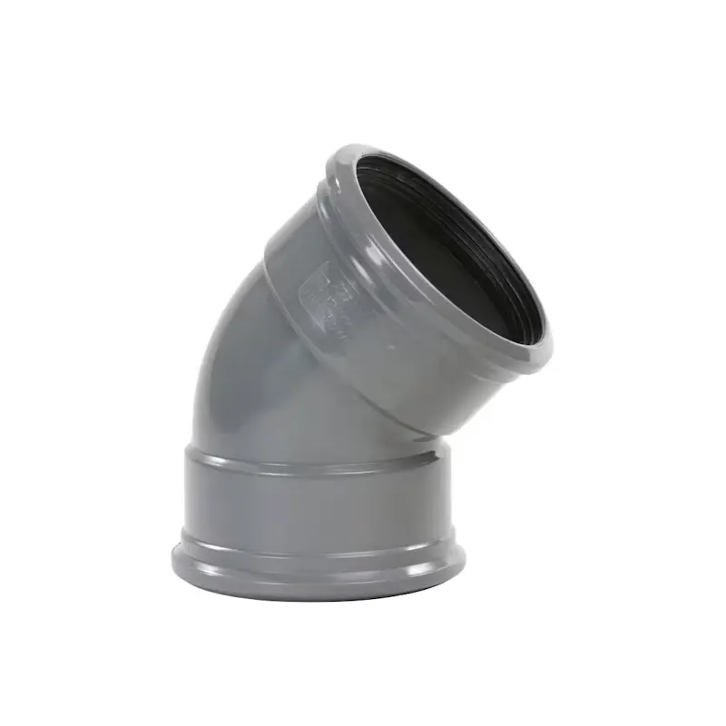  Schuiffitting Bocht PVC Ø 200 mm 45° mof/mof