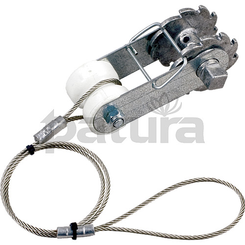 Draadspanner met isolator en Cord 