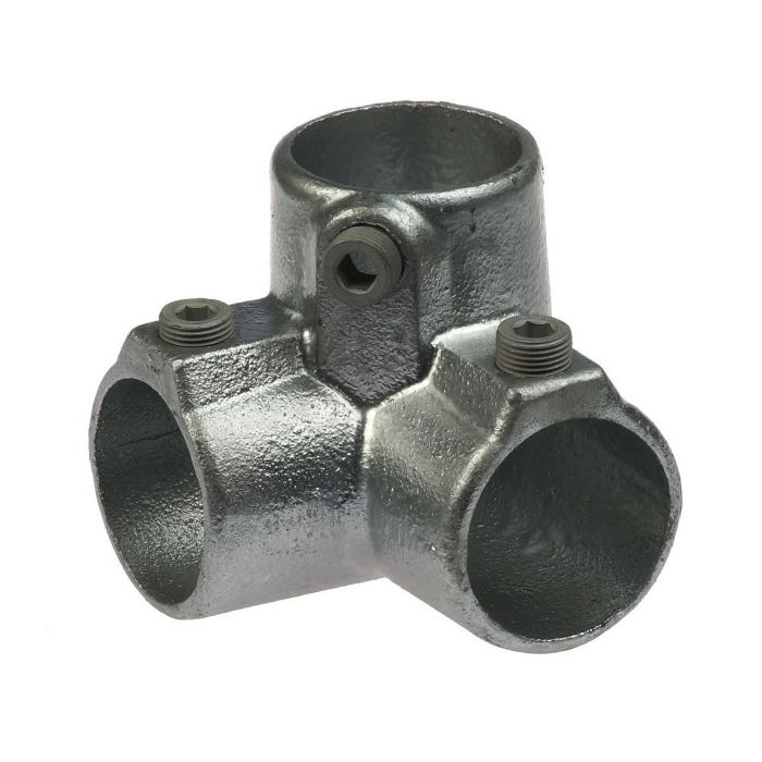 Gegoten Hoekklem dicht A18 1½'' th.vz.