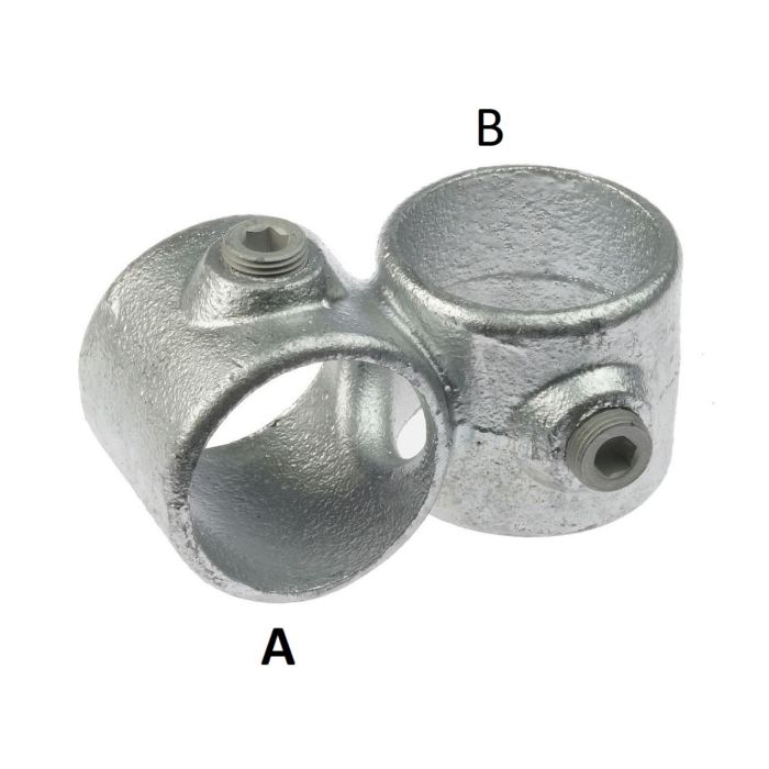 Gegoten Kruisstuk A28 1¼'' x 1¼'' th.vz.