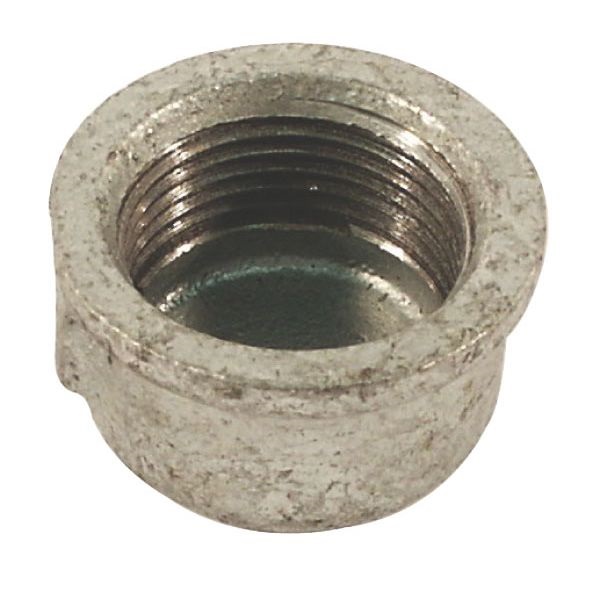 Sluitdop rond 1" binnendraad nr.301 Verzinkt