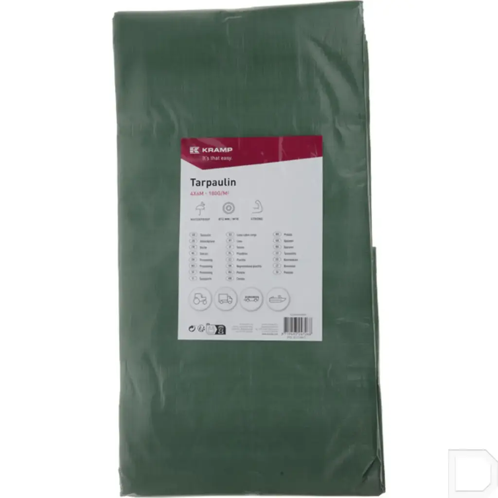 Dekkleed 5 x 6 mtr. 100g/m²