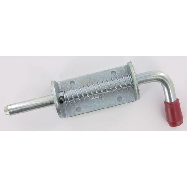 Grendel met veer 1/2" diam.
