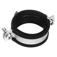 BIFIX 1301 pijpbeugel M8 met inlaag elektrolytisch verzinkt