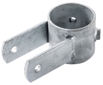 Steun 2½" 2-lips voor buis 2" th.vz.