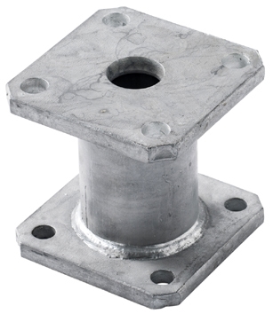 Afstandhouder 2" x 2" 15 cm th.vz.