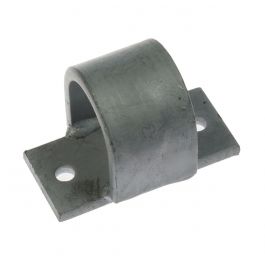 Kleine sluitgaffel plaat 110 x 50 mm 2 gaten ø 11 mm th.vz.