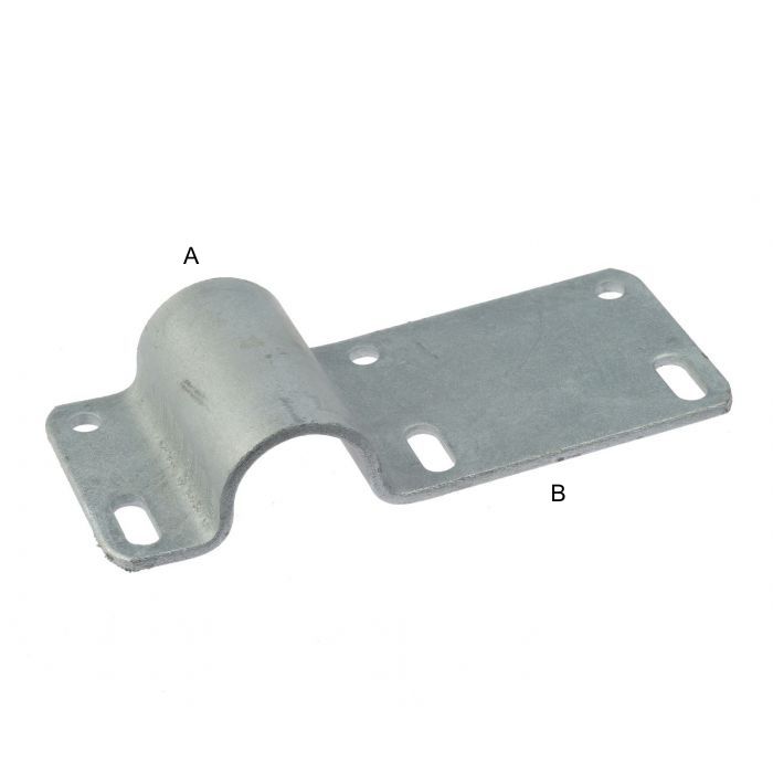 Kapbeugel voor kapbeugelklem met verlengde lip 100 mm 1½" th.vz.