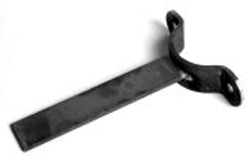 Staartbeugel Ø 89 mm 40 x 6 mm zwart