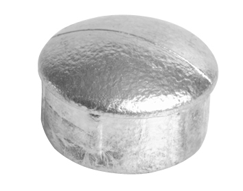 Alu-paalkap ø 60 x 2 mm inslag